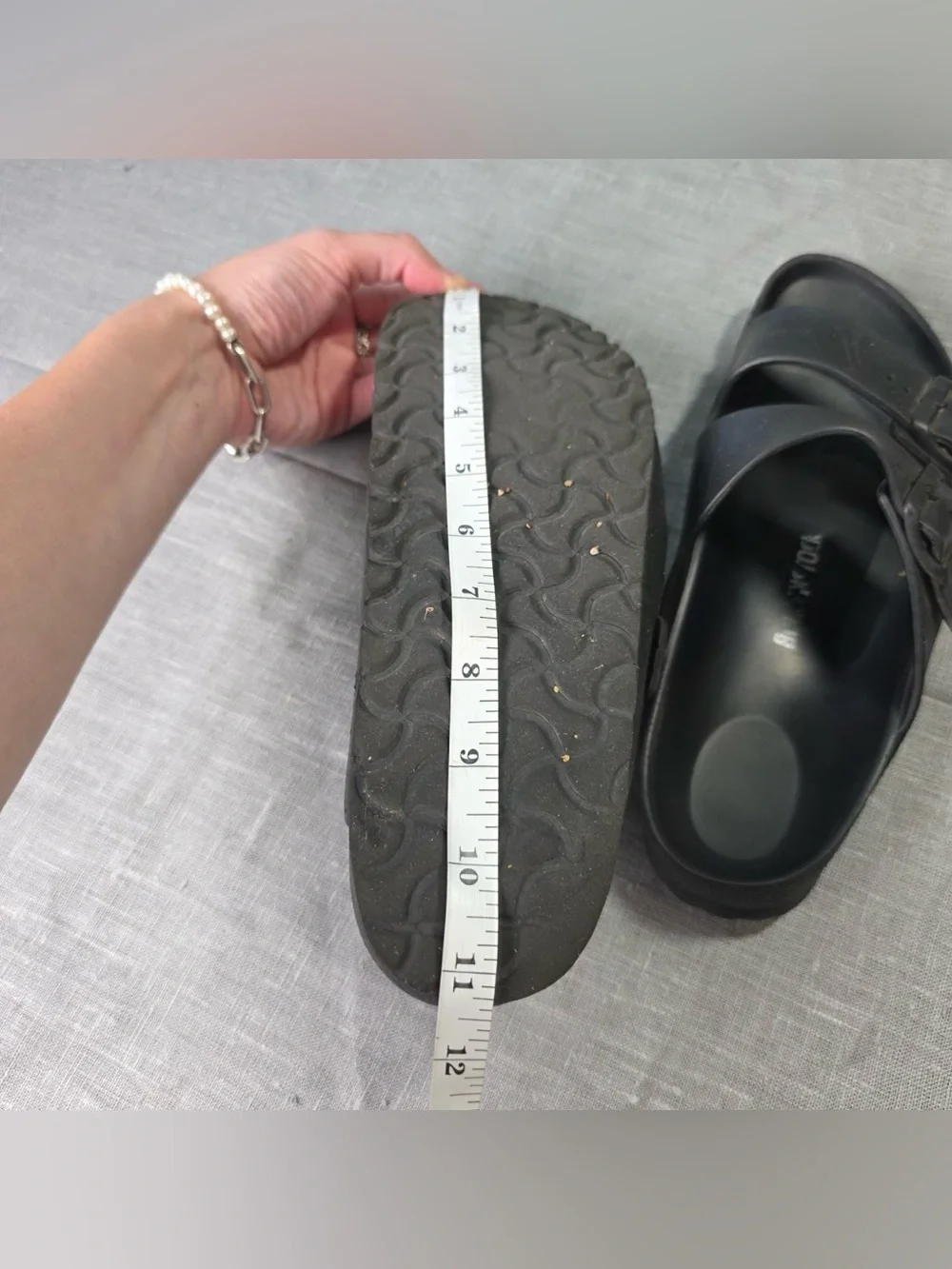 Birkenstock Arizona EVA Black Waterproof Sandals Slide Shoes Size US 11-11.5